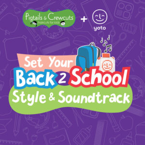 Pigtails & Crewcuts 2025 Back 2 School campaign with Yoto partnership