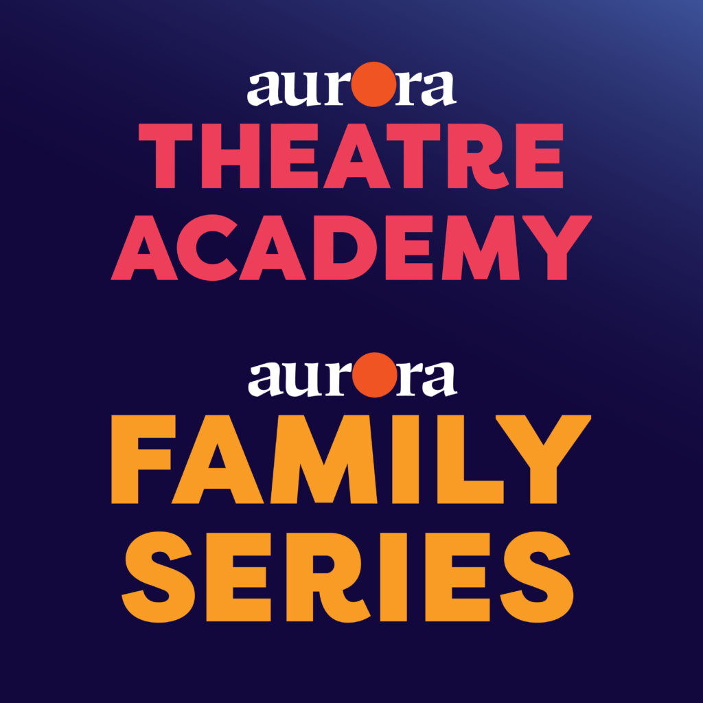 Aurora Theatre Academy & Family Series rebrand