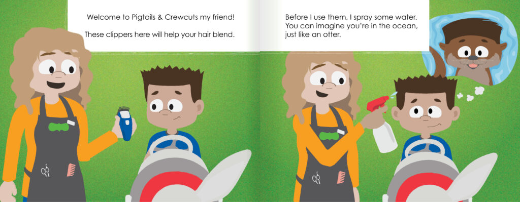 Pigtails & Crewcuts Book - Stylist spread