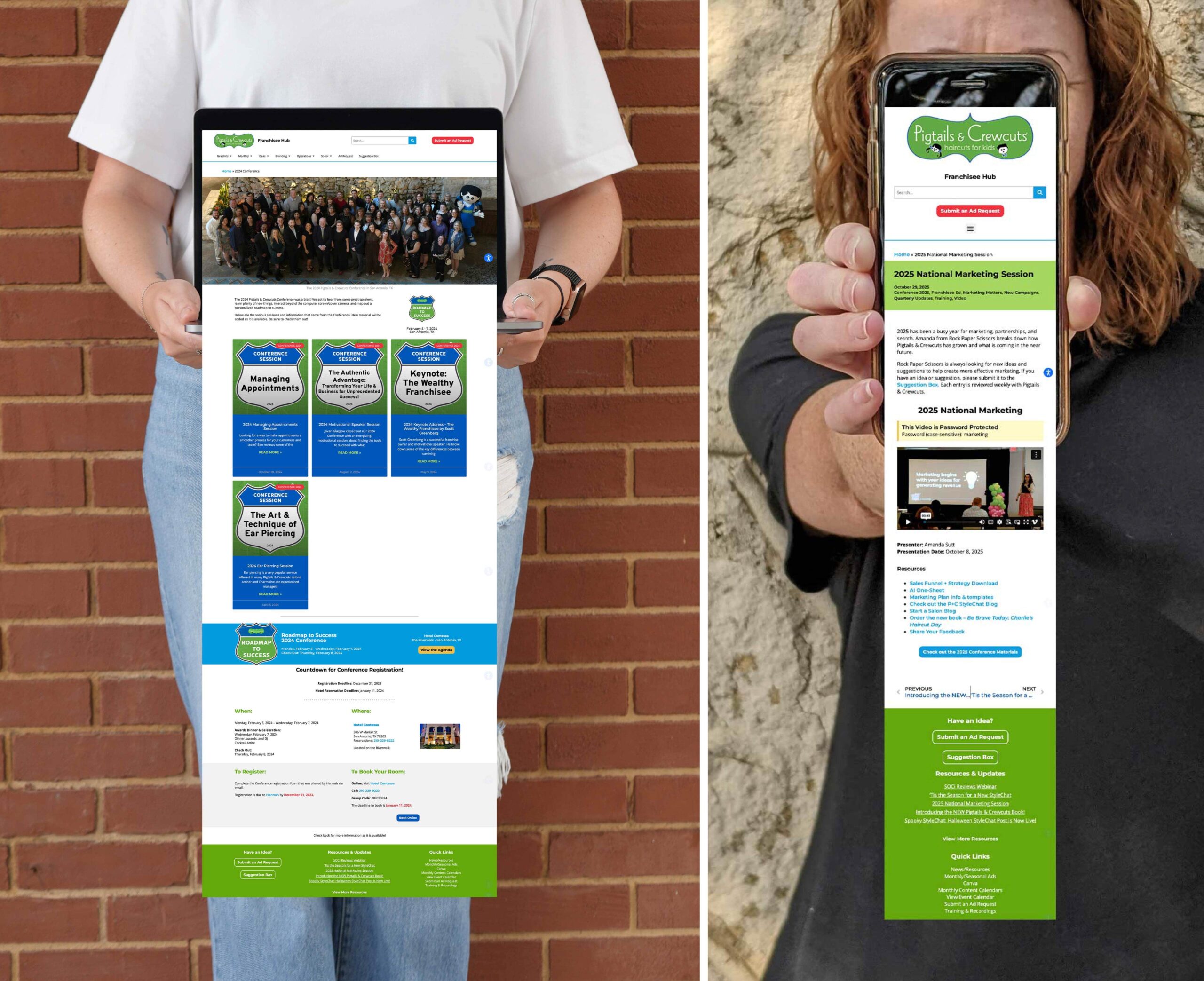 Pigtails & Crewcuts Conference Resources & Blogs