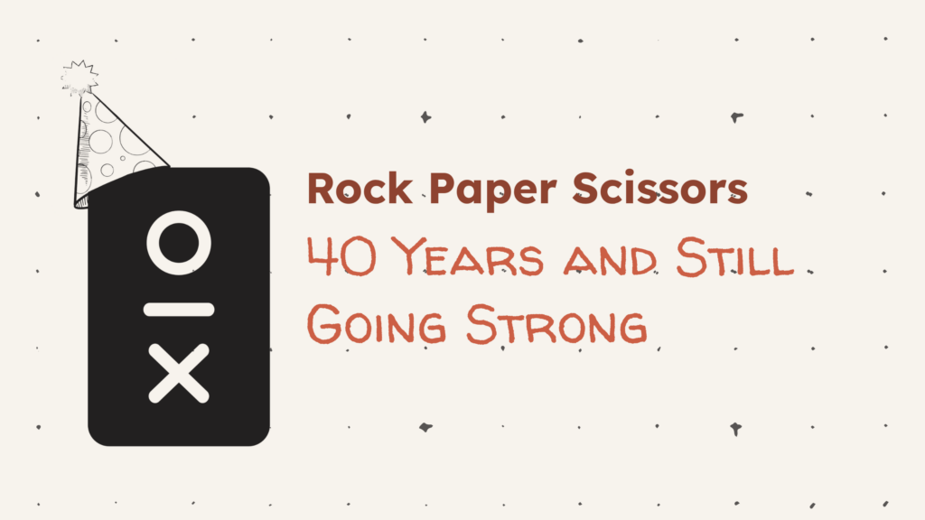 Rock Paper Scissors celebrates 40 years in business.